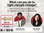 How can daily habits influence climate change? Aakash Ranison has an answer