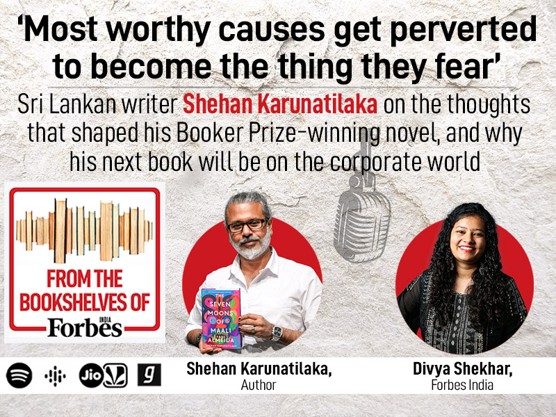 Sri Lankan writer Shehan Karunatilaka on his next book and life after winning Booker Prize 2022