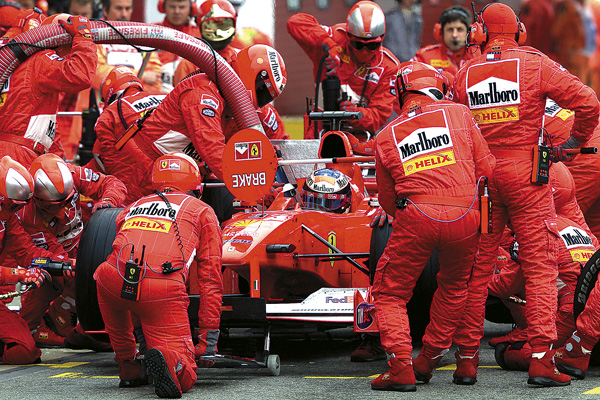 The Pit Stop in F1