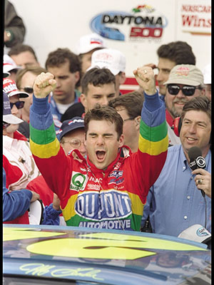 Jeff Gordon: Racing away to glory