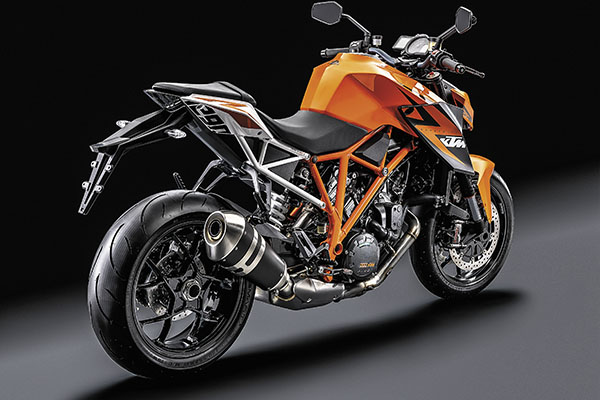 The KTM 1290 Super Duke R is a real monster