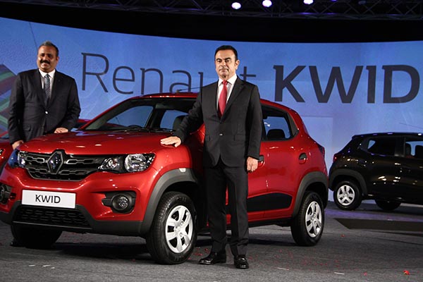 Renault launches Kwid to 'conquer' Indian market