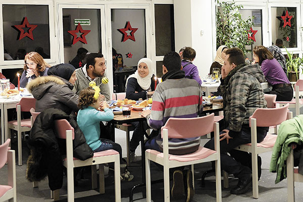 Silent Night: Christmas for refugees in Berlin