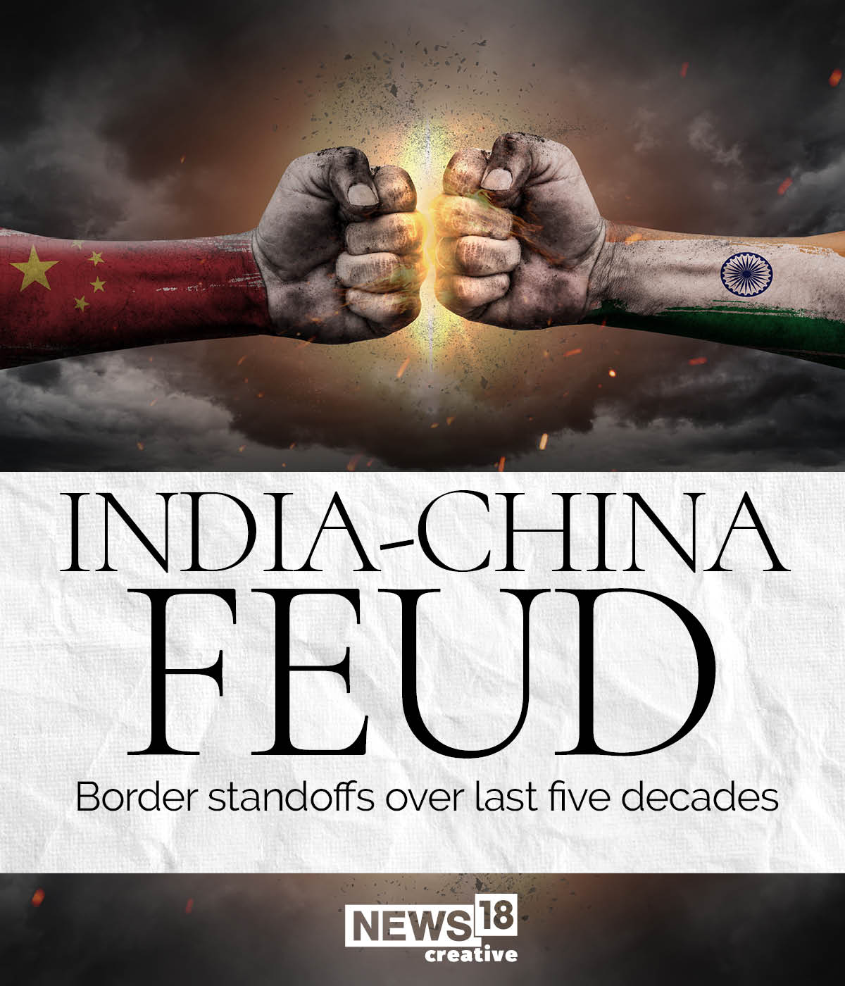 India-China feuds over the past fifty years