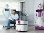 These Indian-made robots disinfect rooms, connect patients to doctors