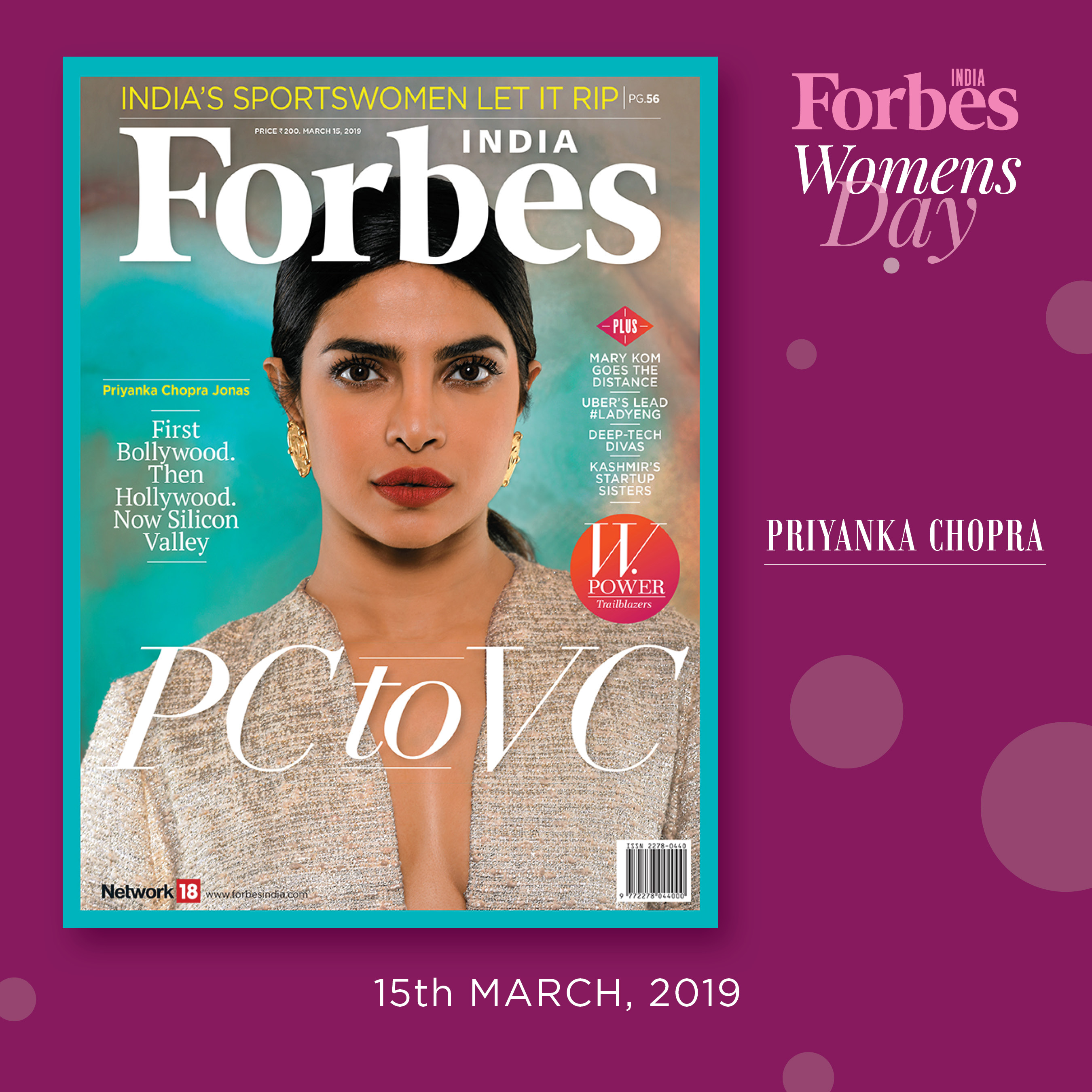 International Women's Day: Inspiring women featured on the cover of Forbes India