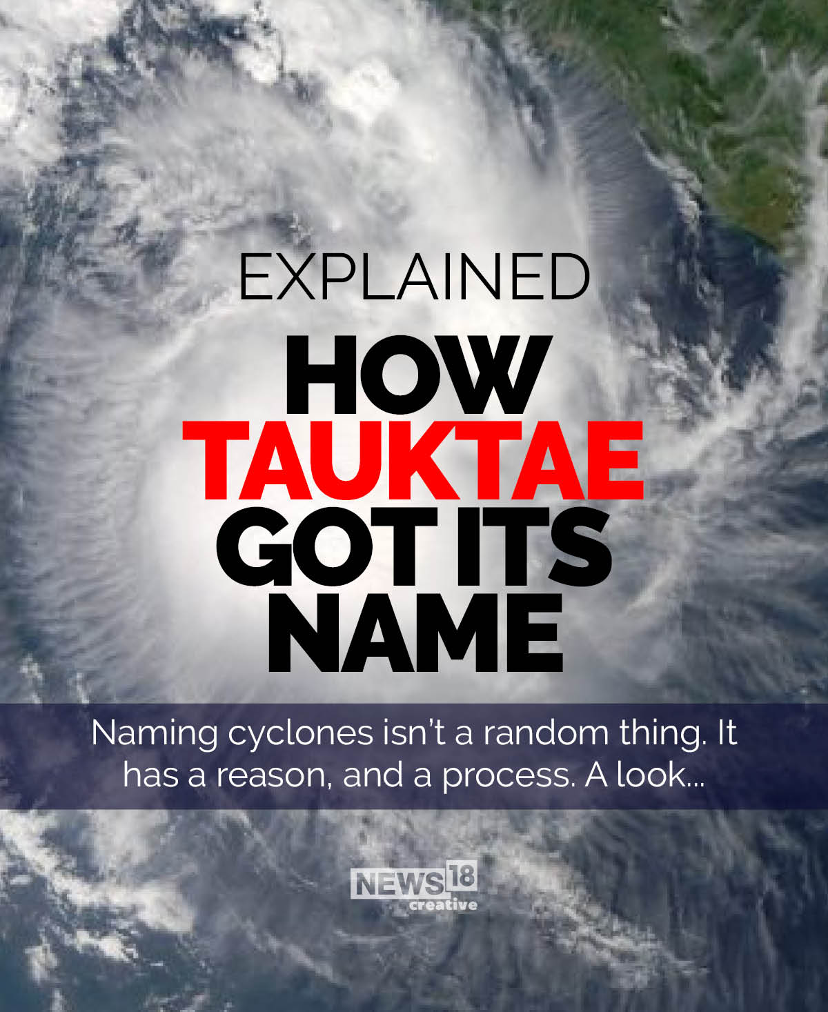 Why Tauktae? A look at how cyclones are named