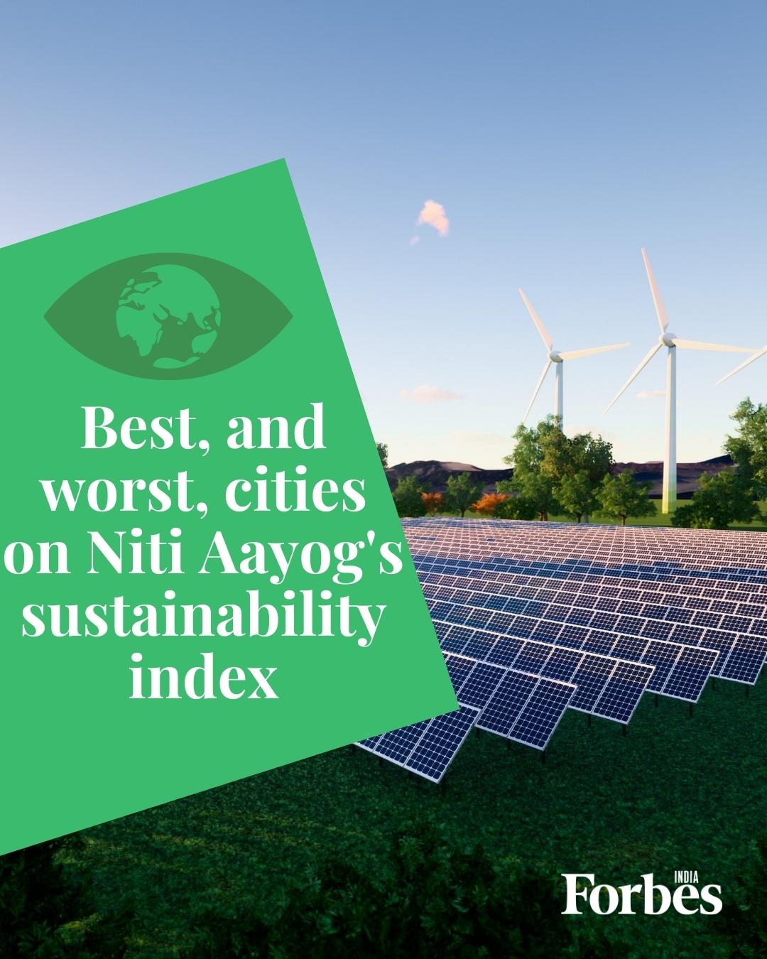 Shimla ranks highest on Niti Aayog's sustainability index