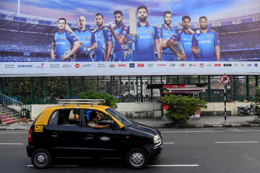 BCCI is all set for its e-auction for new bidders to sell media rights of the IPL, which will begin on June 12. 
Image: Indranil Mukherjee/AFP 