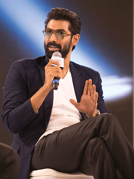 South and Hindi film industry actor-producer Rana Daggubati
Image: Madhu Kapparath