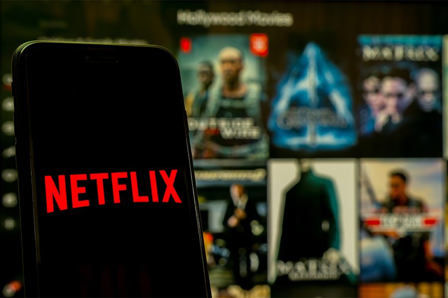 Netflix's customer base fell by 200,000 subscribers during the January-March period. Image: Shutterstock 
