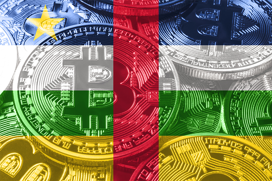 The Central African Republic adopted the cryptocurrency as legal tender. (Credit: Shutterstock)