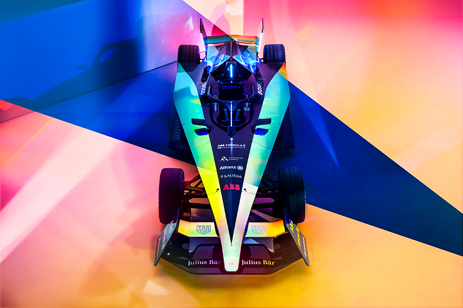 This is the fastest Formula E car yet with a top speed of over 322kmph. Image: ABB FIA Formula E World Championship