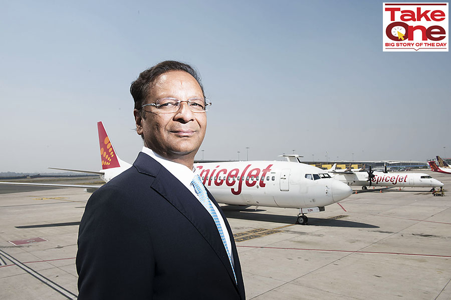 Ajay Singh, Principal shareholder, Chairman and Managing Director of SpiceJet
Image: Amit Verma