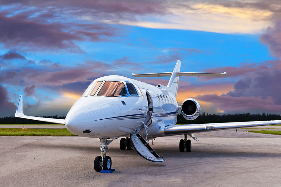 Some social media accounts are dedicated to tracking private jets.
Image: Shutterstock