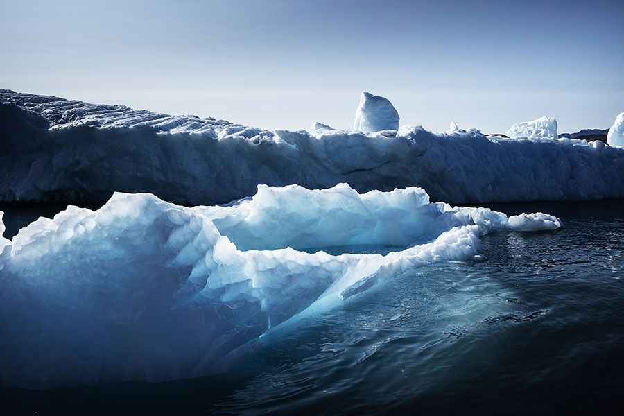 An iceberg near Narsaq, Greenland, on Aug. 23, 2021. The warming at the top of the globe, a sign of climate change, is happening much faster than previously described compared with the global average, scientists said on Thursday, Aug. 11, 2022. (Carsten Snejbjerg/The New York Times)