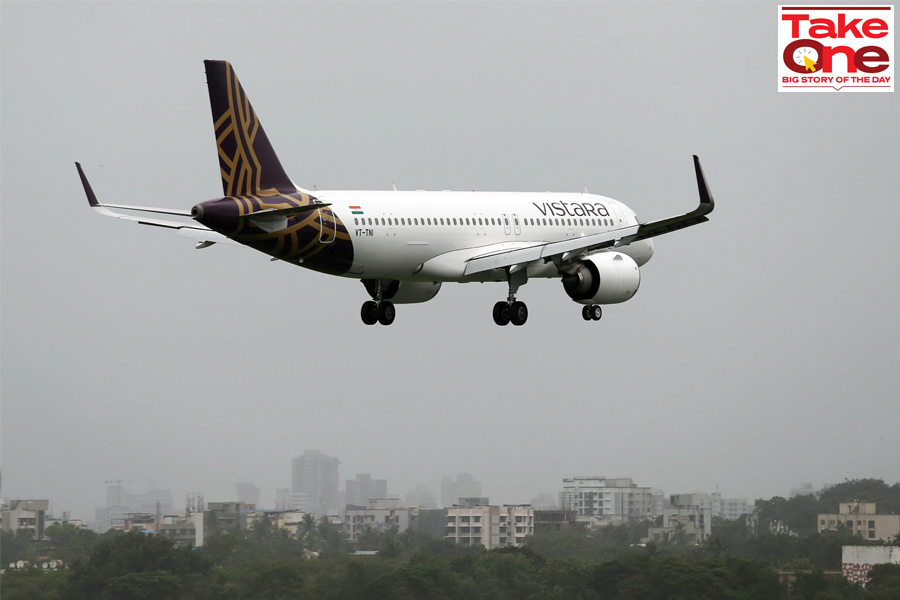 Vistara has emerged out of Covid to become India's second-largest airline
Image: Francis Mascarenhas/Reuters
