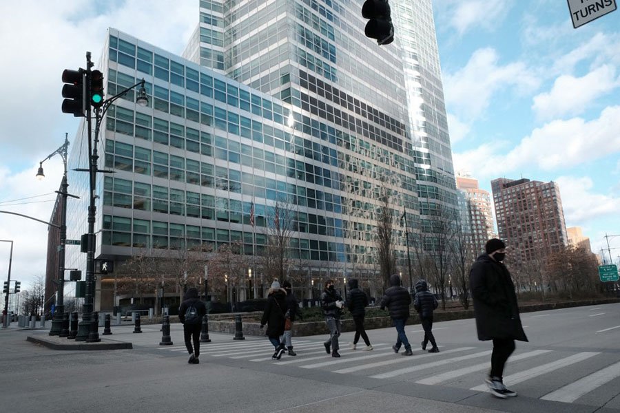 The Goldman Sachs building in Manhattan, New York City. Image: Spencer Platt/Getty Images/AFP