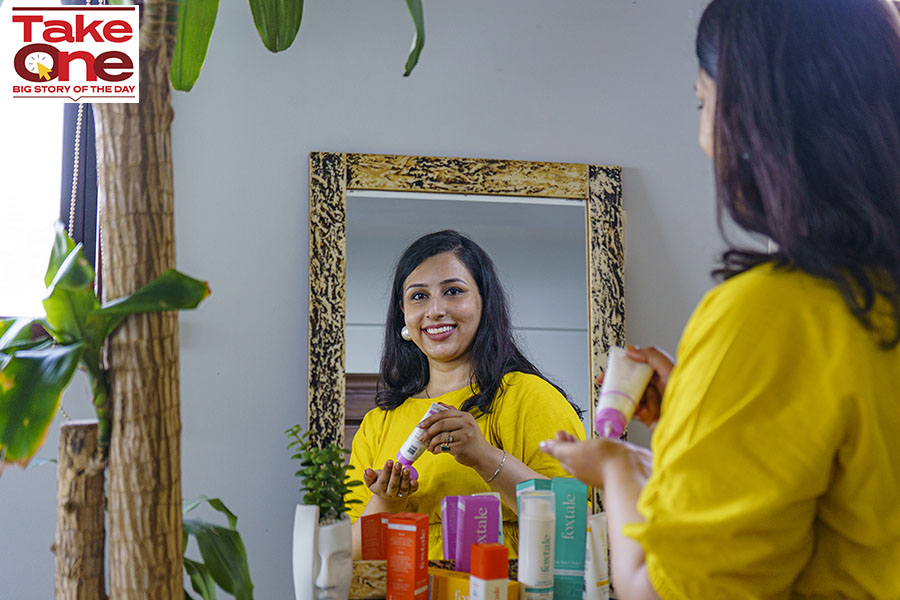 Romita Mazumdar, founder and CEO of Foxtale, believes that when you are a founder, people rally around you for the vision you have. Image: Neha Mithbawkar