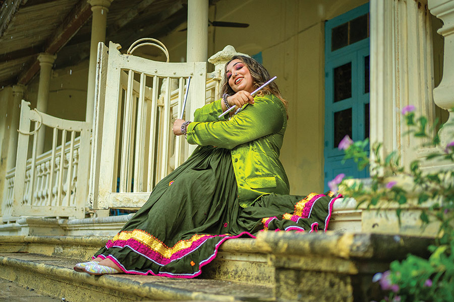Nisha Kidecha Naik is popularising Gujarati culture by showcasing the region's arts.