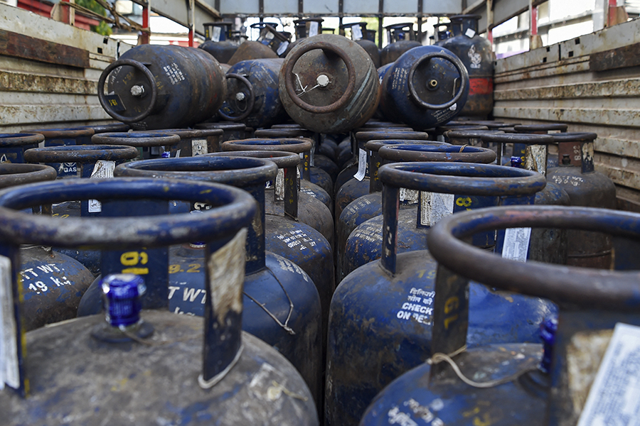 Cooking Gas Cylinders, another consumer commodity in the clutches of inflation. 