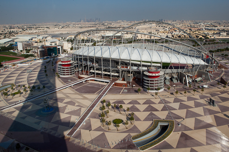 Khalifa Football Stadium, Qatar.