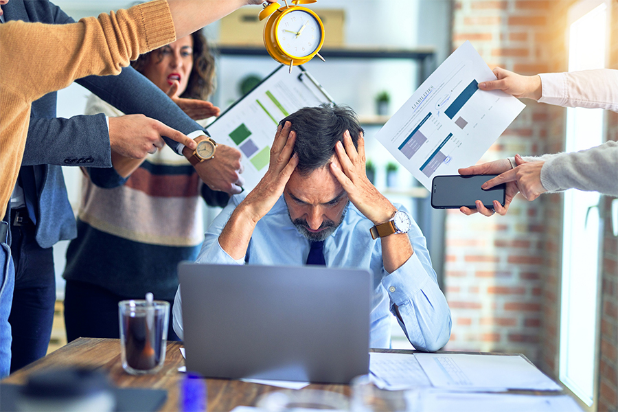 An artificial intelligence model has been developed to help detect the signs of burnout.
Image: Krakenimages.com / Shutterstock