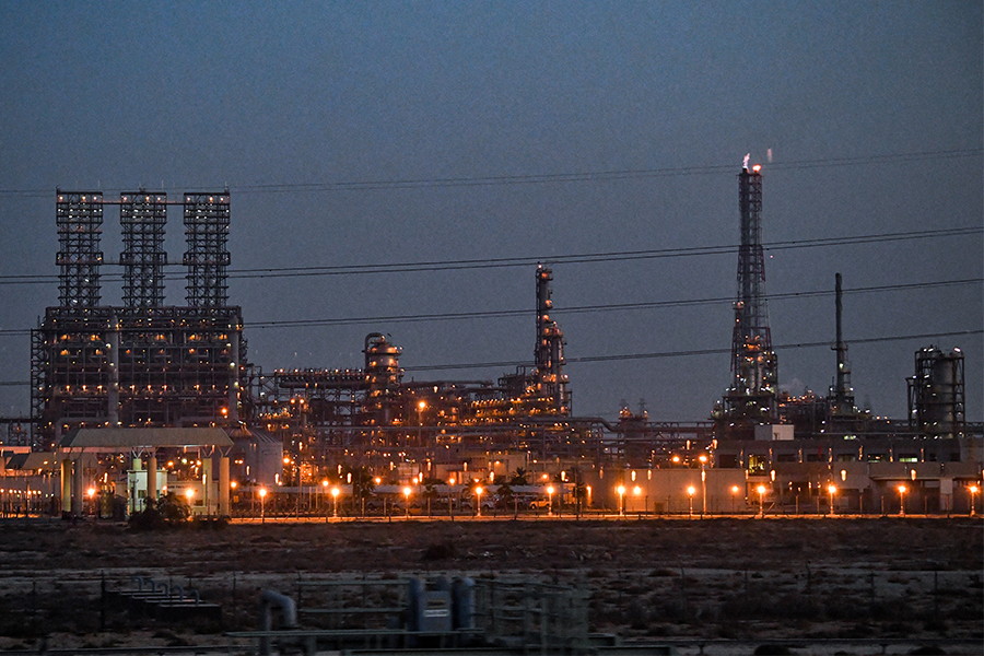 A refinery at the Jubail Industrial City, Saudi Arabia.
