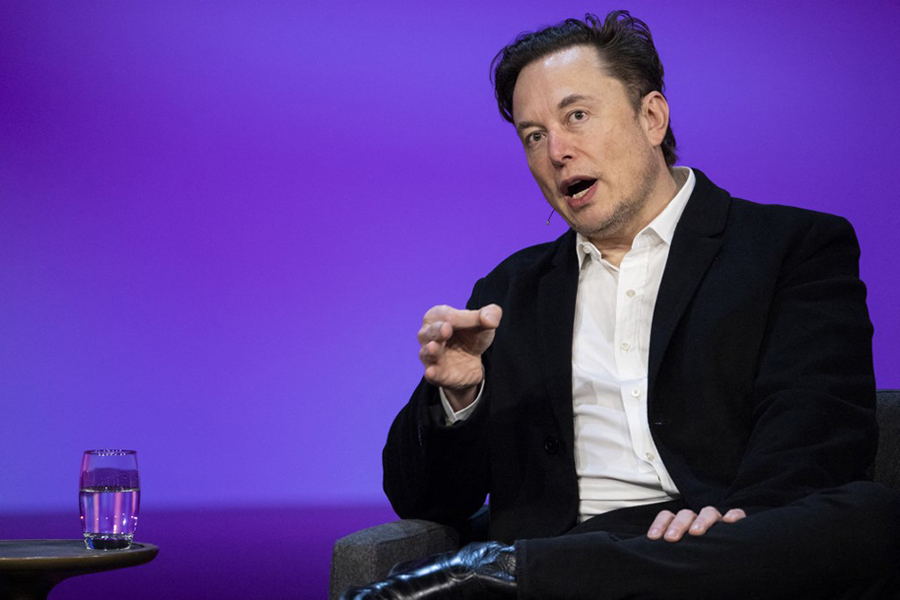 Elon Musk had earlier threatened to back out of his deal to purchase Twitter, accusing it of failing to provide data on fake accounts. Image: Ryan Lash / TED Conferences, LLC / AFP) 

