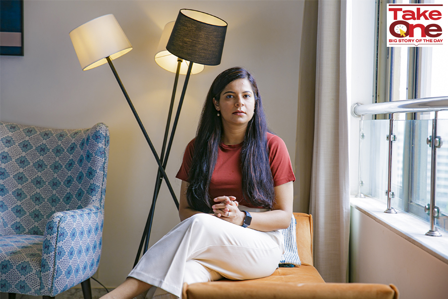 Saumya Yadav, founder, who co-founded Udayy, an edtech venture
Image: Madhu Kapparath