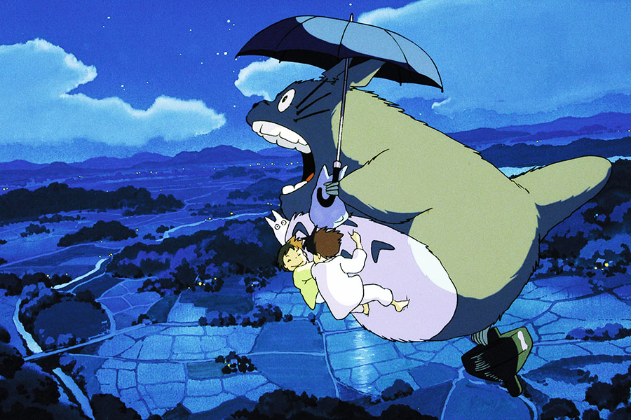 The 1988 animation film 'My Neighbour Totoro' from Miyazaki's Studio Ghibli features the cuddly but mysterious forest spirit character Totoro, who has become an instantly recognisable figure for fans around the world.
Image: Courtesy of Studio Ghibli 