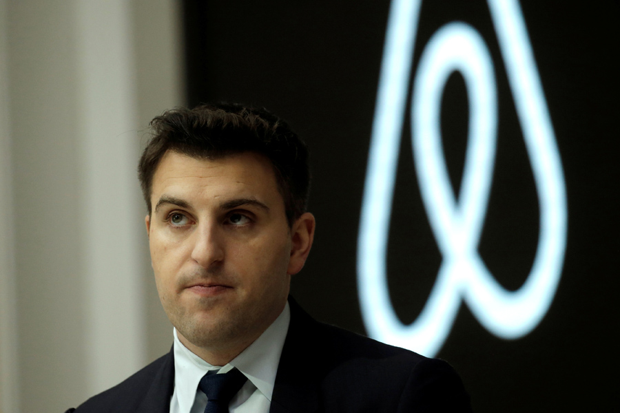 Brian Chesky, CEO and Co-founder of Airbnb.
Image: Mike Segar / Reuters