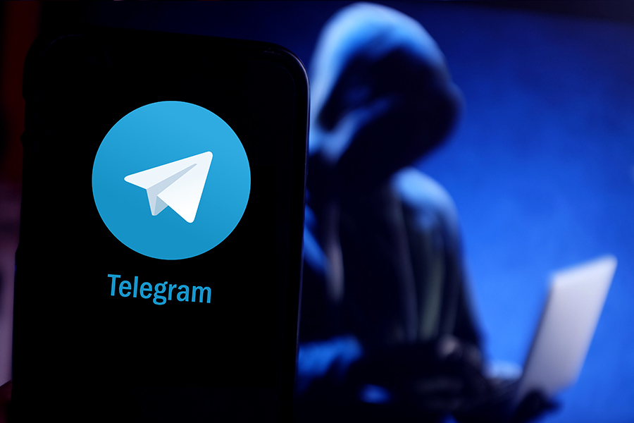 Telegram boasts 500 million users, who share information individually and in groups in relative security. (Credit: Shutterstock)