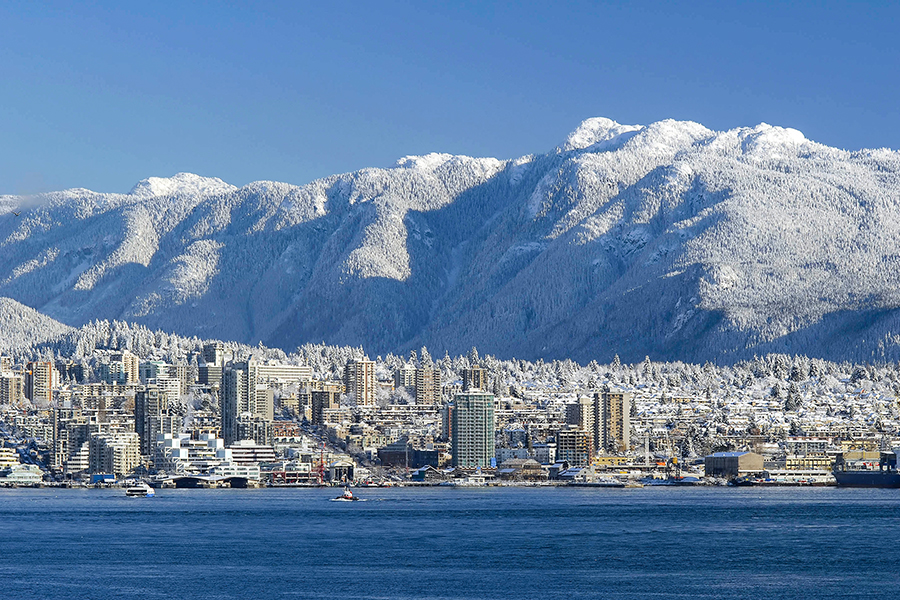 The city of North Vancouver, Canada, will be partly heated by the energy produced by cryptocurrency mining. The city of North Vancouver, Canada, will be partly heated by the energy produced by cryptocurrency mining. Photography Chris Howey / Shutterstock
