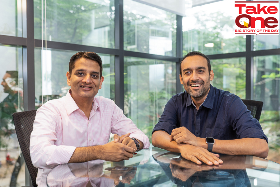(From left) Nitin Sharma, Partner at Antler India and Global Blockchain Lead at Antler and Rajiv Srivatsa, Partner at Antler India