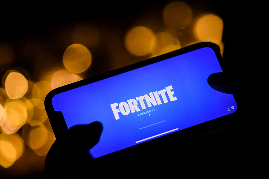 'Fortnite' players will be able to contribute to Ukrainian relief until April 3, 2022.
Image: Chris Delmas / AFP