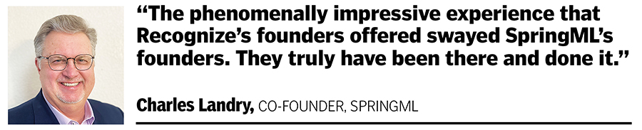 The tech services space is three times the size of the software space, and yet has only attracted a third of the PE capital compared to software: Francisco D’Souza, co-founder and Managing Partner, RECOGNIZE
Image: Nir Arieli / Recognize