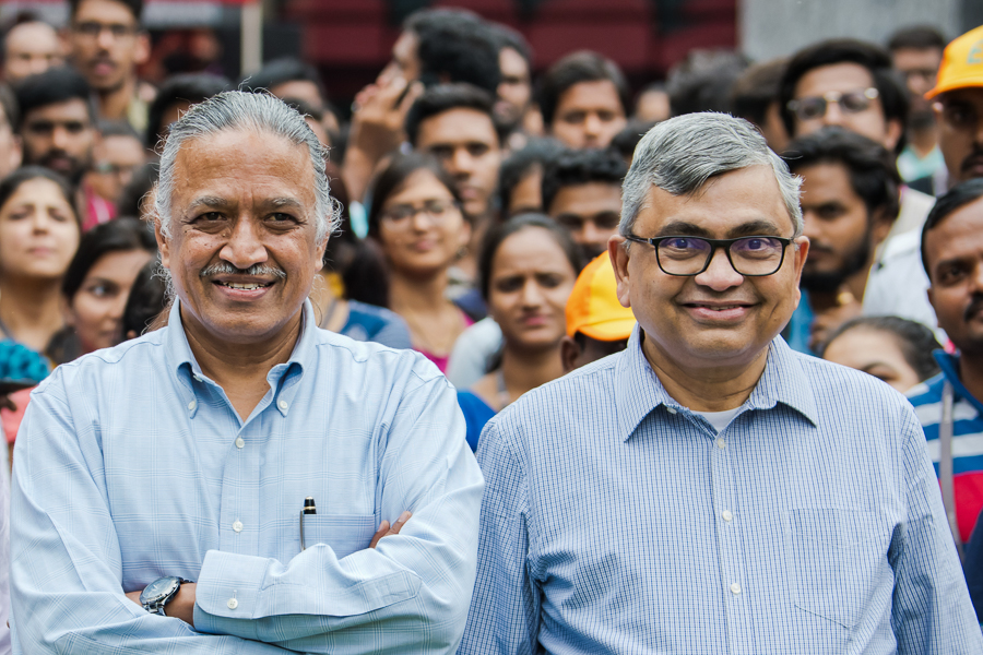 Parthasarathy NS (left) and Krishnakumar Natarajan , co-founder, Mela Ventures