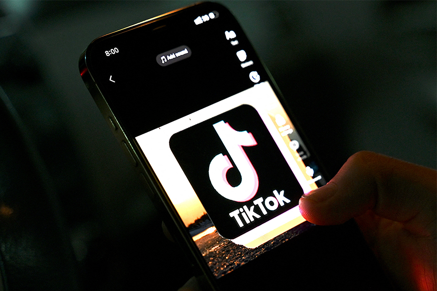 TikTok, the short-video format app has become wildly popular in recent years with more than a billion active users globally. (Credits: Wakil Kohsar / AFP)

