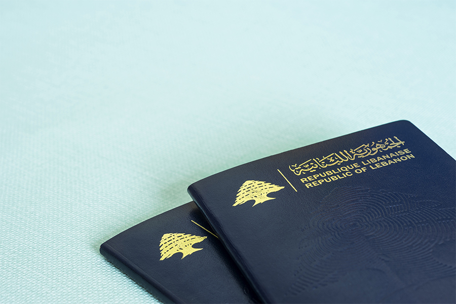 The Lebanese passport is very expensive, costing around 5 to obtain! Image: JossK / Getty Images