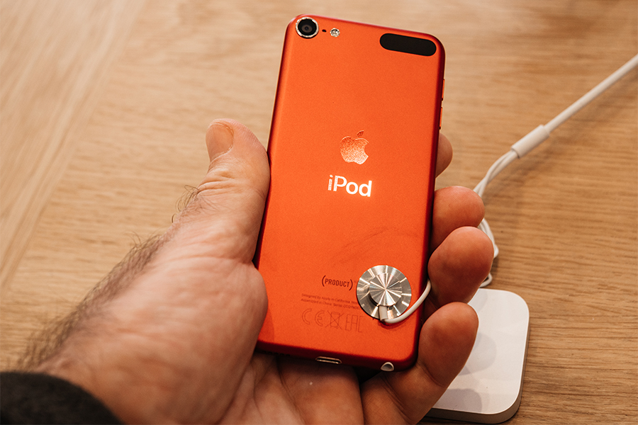 iPods, the trend-setting MP3 players, transformed how people get music and gave rise to the iPhone. (Credits: Shutterstock)

