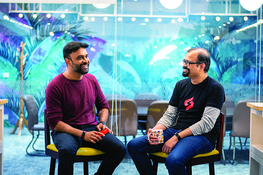 (From left) Arvind Parthiban and Jayakumar Karumbasalam, co-founders of SuperOps, raised their Series A in January this year

