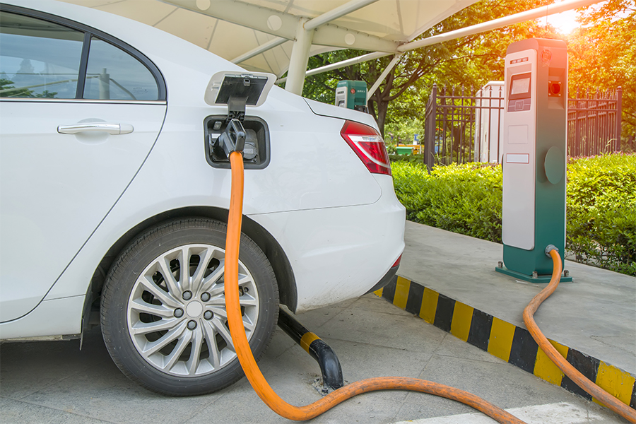 An electric car is also much more efficient in its use of energy than a petrol-powered one, according to the US Department of Energy. Image: Shutterstock