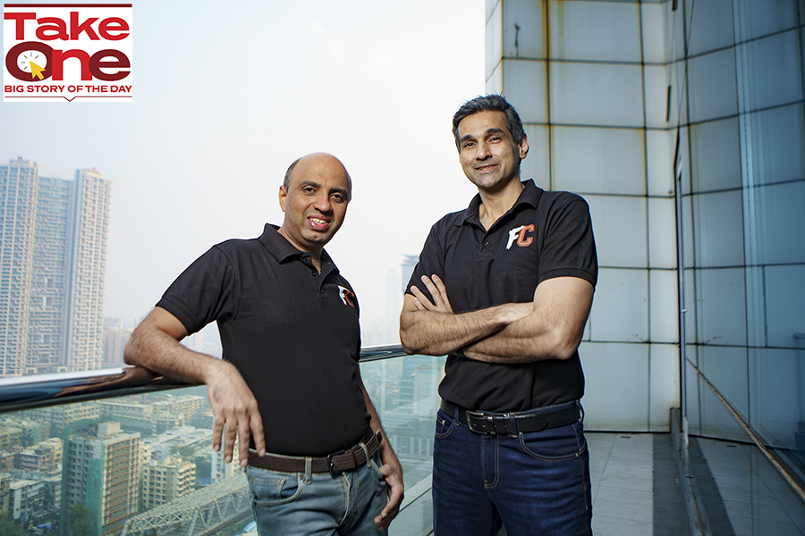  Yannick Colaco (right) and Prasana Krishnan, co-founders of FanCode. Image: Nayan Shah for Forbes India