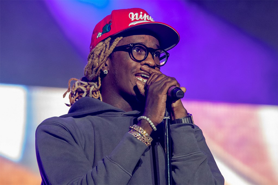 Young Thug was arrested on Tuesday, May 10, 2022, along with 27 other artists from his label, Young Slime Life. Image: SUZANNE CORDEIRO / AFP©