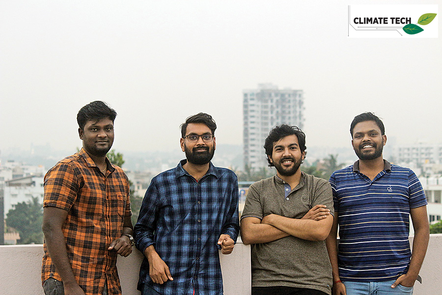 Cofounders (from left) Govinda Balaji, Pardeep Garg, Swapnil Shrivastav and Venkatesh R

