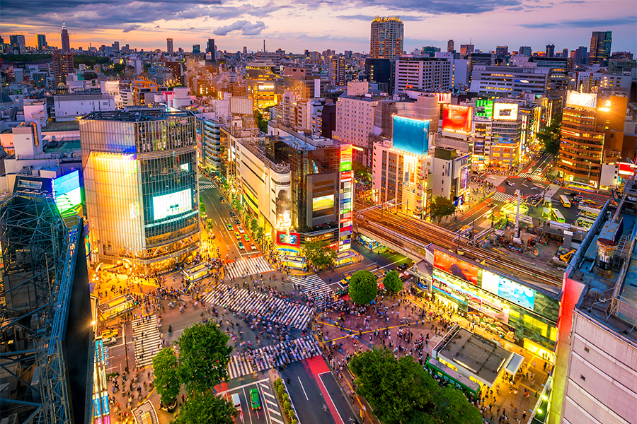 Japanese city pop borrows from funk, soul, disco, lounge and even yacht rock.
Image: Shutterstock