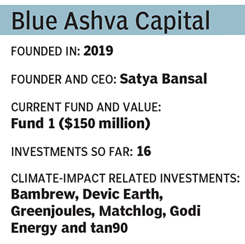 Satya Bansal, Founder and CEO, Blue Ashva Capital
Image: Neha Mithbawkar for Forbes India