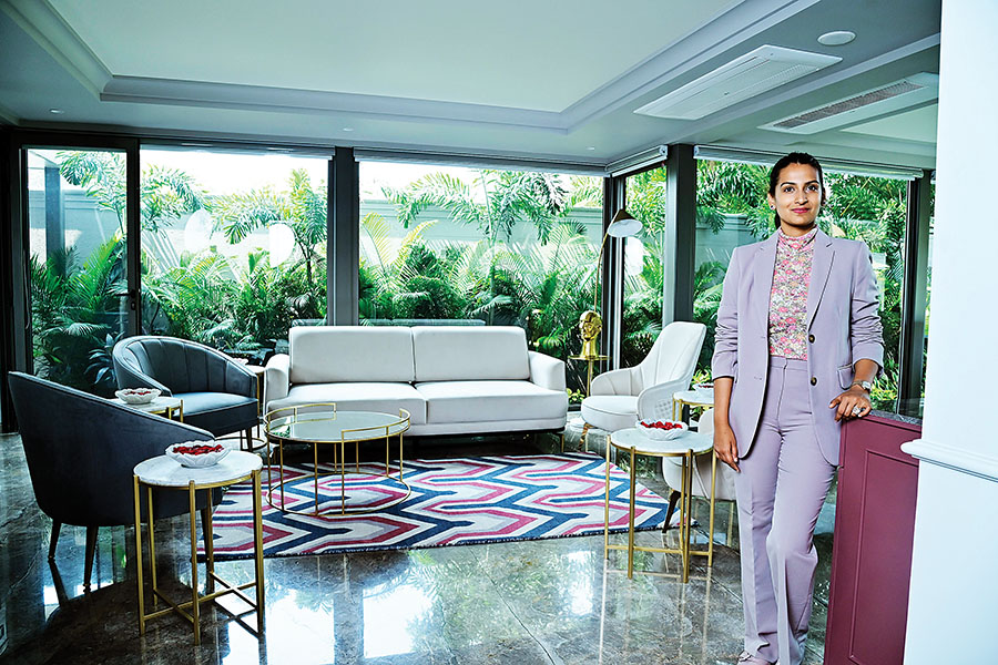 Sajni Vora visited the Udaipur store of House of Things before finalising her purchase Image: Mayur D Bhatt for Forbes India