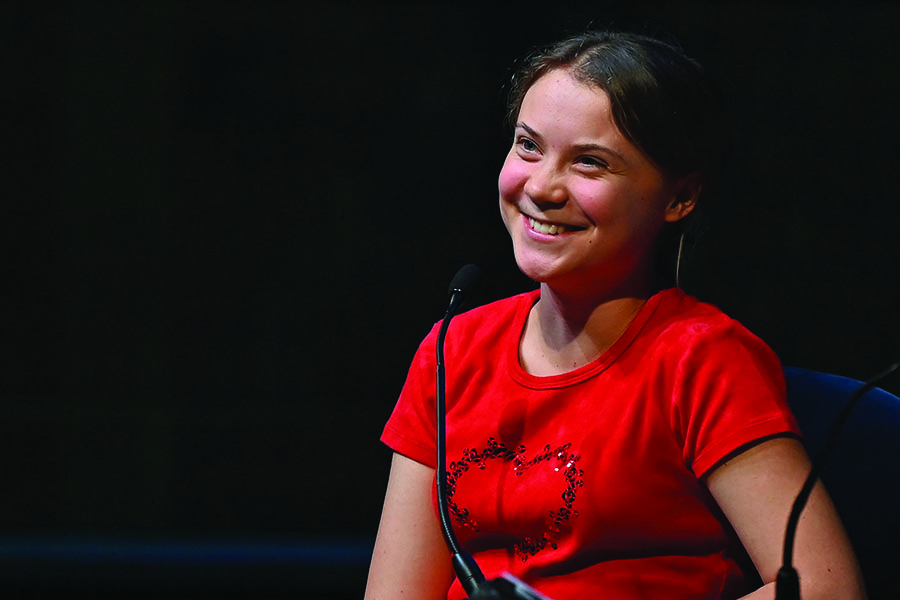 Swedish climate activist Greta Thunberg Swedish climate activist Greta Thunberg
Image: JustinAllis/ AFP